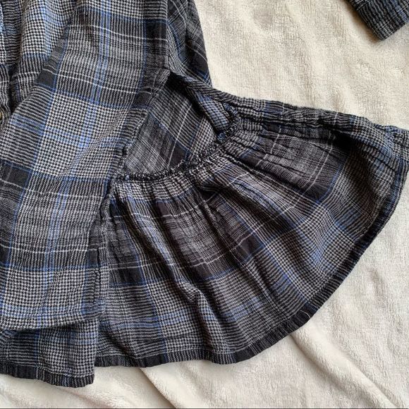 Hagel plaid 3/4 Button Up - Picture 5 of 8